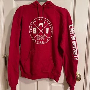 Boston University Red Hoodie